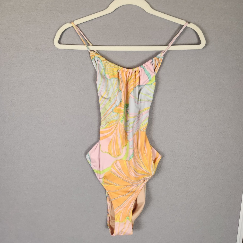 J. Crew Multicolor One Piece Swimsuit